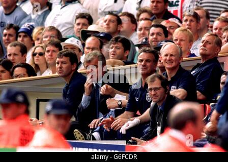 SOCCER - Euro 96 - England v Switzerland at Wembley Stock Photo