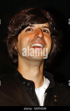 Demetri Martin holds up the Perrier award at a photocall for the nominees of the award, it will be presented to the winner on Saturday 23rd August in Edinburgh. 24/08/03 : New Yorker Demetri Martin after winning the 23rd Perrier Comedy Award. The American comic took the glittering prize this morning from a shortlist which also included Flight of the Conchords, Adam Hills - who was the hot favourite - Reginald D Hunter and Howard Read. Stock Photo