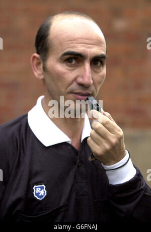 Iraqi referee Furat Ahmed Kadoim Stock Photo