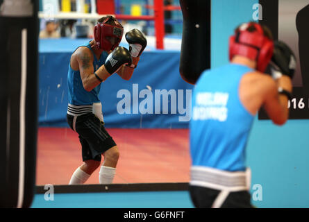 Boxing - Team GB Media Day - English Institute of Sport Stock Photo