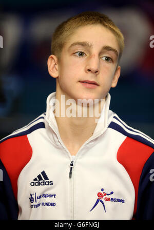 Jack Bateson during the Team GB Media Day at the English Institute of Sport, Sheffield. Stock Photo