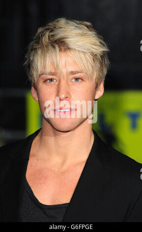 Mitch Hewer arrives at the premiere of Filth at the Odeon West End in London. Stock Photo