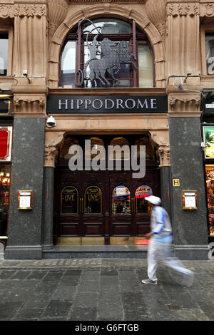 Stock general view of the Hippodrome Casino in London's Leicester Square. Stock Photo