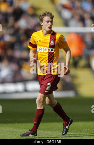 Soccer - Sky Bet League One - Bradford City v Brentford - Coral Windows Stadium. Stephen Darby, Bradford City Stock Photo