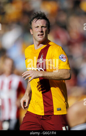 Soccer - Sky Bet League One - Bradford City v Brentford - Coral Windows Stadium. Garry Thompson, Bradford City Stock Photo