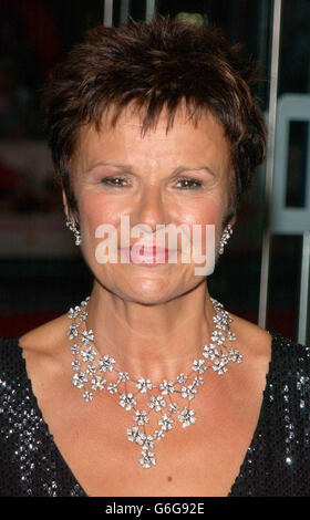 Julie Walters arrives for the UK premiere of Calendar Girls at the Odeon West End in London's Leicester Square. Stock Photo