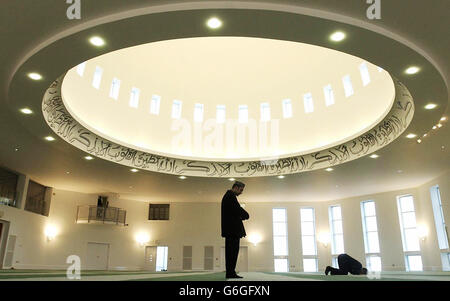 Buildings and Landmarks - Religion - Baitul Futuh Mosque - London Stock Photo