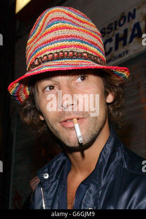 Rolling Stones concert - Jay Kay Stock Photo