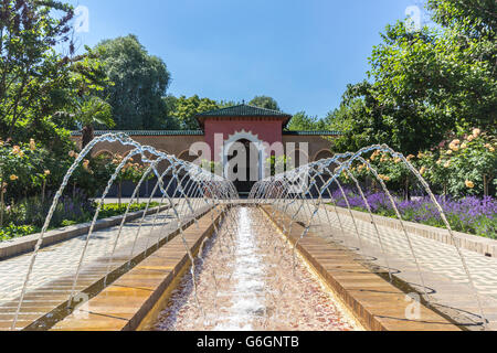 Berlin, Germany - june 23, 2016; The Oriental garden in gardens of the World ( Gaerten der Welt) in Berlin, Germany. Stock Photo