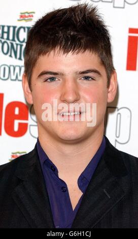 Inside Soap Awards 2003. Eastenders actor James Alexandrou arrives for the Inside Soap Awards 2003 at La Rascasse in central London. Stock Photo