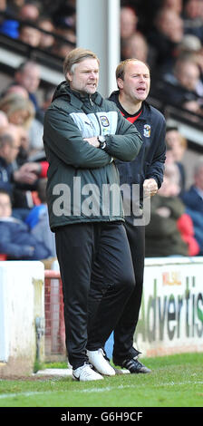 Coventry manager Steven Pressley during the Sky Bet League One match at the Banks' Stadium, Walsall. PRESS ASSOCIATION Photo. Picture date: Saturday October 26, 2013. See PA story SOCCER Walsall. Photo credit should read: Dave Howarth/PA Wire.