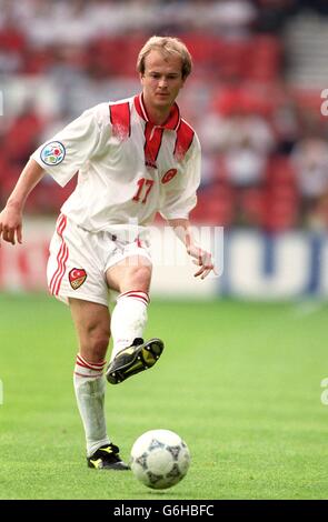 Euro 96 soccer - Portugal v Turkey, Nottingham Stock Photo