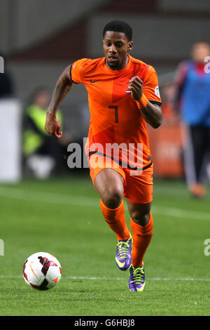Soccer - FIFA World Cup Qualifying - Group D - Netherlands v Hungary - Amsterdam Arena Stock Photo