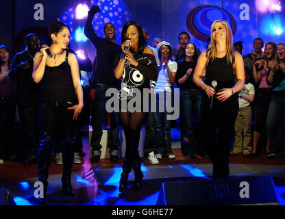 Sugababes  MTV TRL Stock Photo