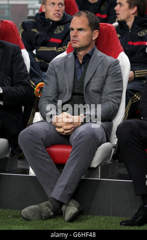 Soccer - UEFA Champions League - Group H - Ajax v Celtic - Amsterdam ArenA. Frank de Boer, Ajax manager Stock Photo