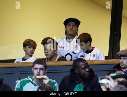 Rugby Union - QBE International - England v Argentina - Twickenham Stock Photo