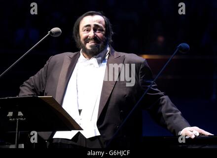 Pavarotti Encore Stock Photo
