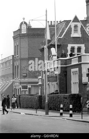 News - London Bombings 1973 - Lambeth Court Stock Photo