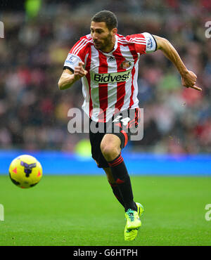 Soccer - Barclays Premier League - Sunderland v Newcastle United - Stadium of Light. Carlos Cuellar, Sunderland Stock Photo