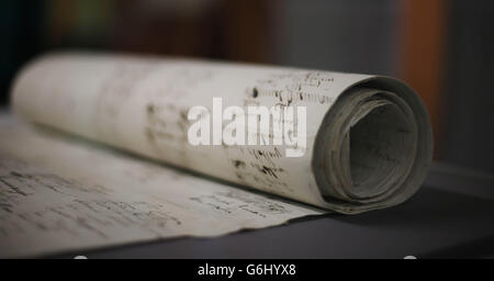 Morpeth roll goes on display in Kildare Stock Photo