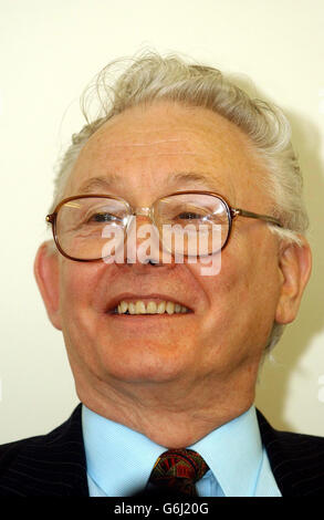 Sir Peter Mansfield Stock Photo