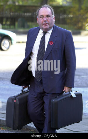 Lord Fraser of Carmyllie Holyrood Enquiry Stock Photo