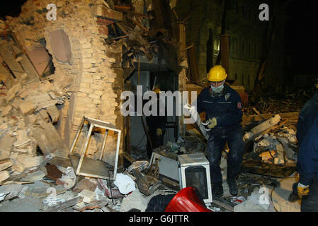 Bombings of British Targets in Istanbul Stock Photo