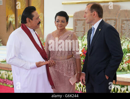 Commonwealth Heads of Government Meeting - Sri Lanka Stock Photo