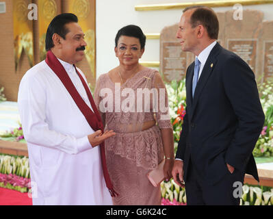 Commonwealth Heads of Government Meeting - Sri Lanka Stock Photo
