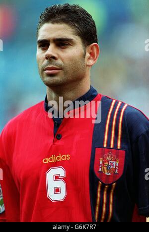 Soccer. Euro 96. Romania v Spain