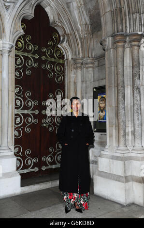 Pumeza attending the Decca Christmas Carol Concert, in aid of Great Ormond Street Hospital, held at St. James Roman Catholic Church in London. Stock Photo