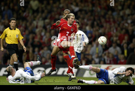 Wales v Russia Stock Photo