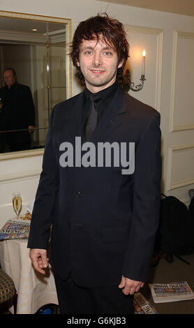 Michael Sheen at the Evening Standard Theatre Awards at the Savoy Hotel in London. Stock Photo