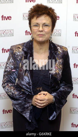 Julie Walters arrives for the Women in Film and Televison Awards 2003, held at the Hilton Hotel in central London. Stock Photo