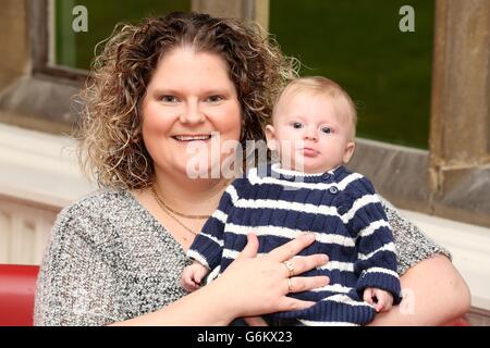 Louise Brown pays tribute to parents Stock Photo