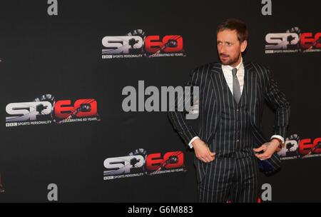 Bradley Wiggins arriving for the Sports Personality of the Year Awards 2013, at the First Direct Arena, London. Stock Photo