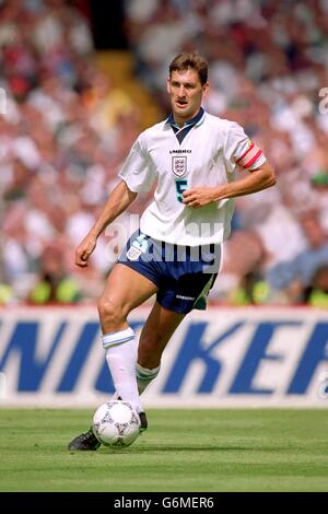 Euro 96 Soccer - England v Scotland, Wembley. Tony Adams, England Stock Photo