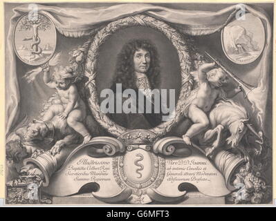 Colbert, Marquis de Seignelay, Jean Baptiste Stock Photo