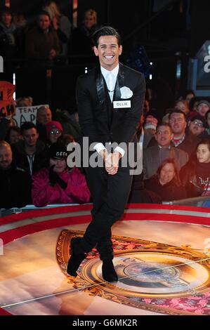 Ollie Locke arriving at the Celebrity Big Brother House, Elstree ...