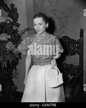 Film - Joan Fontaine Stock Photo