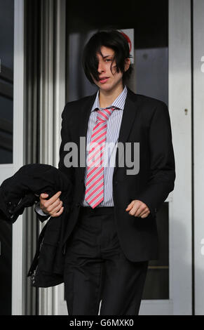 Natalie Hynde, daughter of Chrissie Hynde and Ray Davies, arrives at