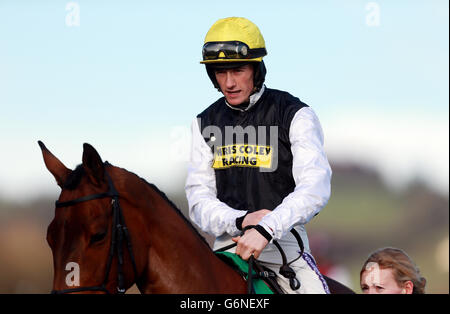 Horse Racing - Coral Welsh Grand National - Chepstow Racecourse Stock Photo