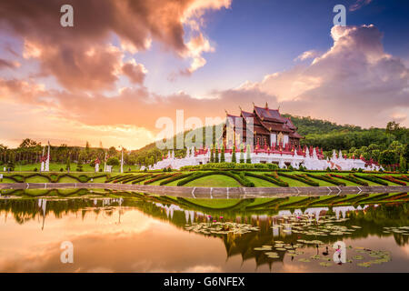 Chiang Mai, Thailand at Royal Flora Ratchaphruek Park. Stock Photo