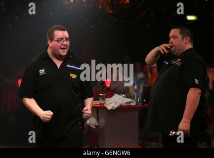 Darts - 2014 BDO World Professional Darts Championships - Day Nine - Lakeside Complex Stock Photo