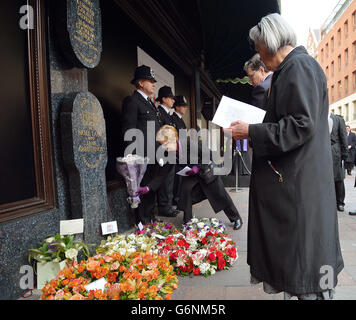 30th anniversary of Harrods bomb Stock Photo