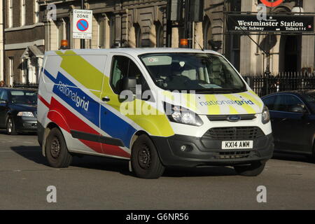 National grid gas van Stock Photo: 77118792 - Alamy