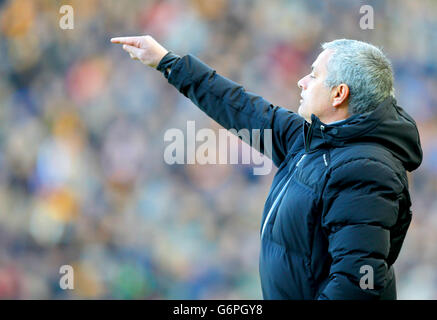 Soccer - Barclays Premier League - Hull City v Chelsea - KC Stadium. Chelsea manager Jose Mourinho.