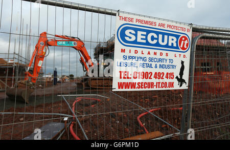 Housing Construction - Stock Stock Photo