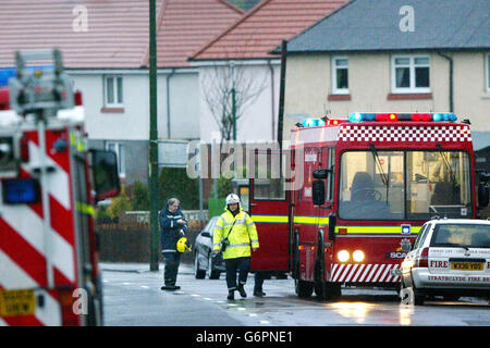 Rosepark Nursing Home fire Stock Photo - Alamy