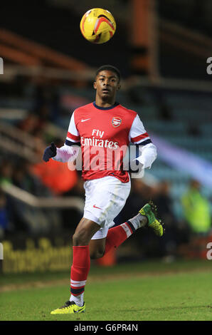 Soccer - FA Youth Cup - Fourth Round - Peterborough United v Arsenal - London Road. Arsenal's Ainsley Maitland-Niles Stock Photo